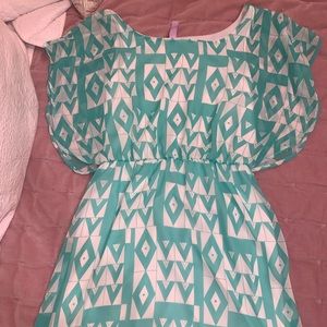Francesca’s Blue/Green Dress
